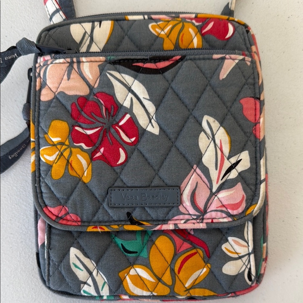 Vera Bradley Mini Hipster Crossbody Bag - Coastal Paradise Pattern